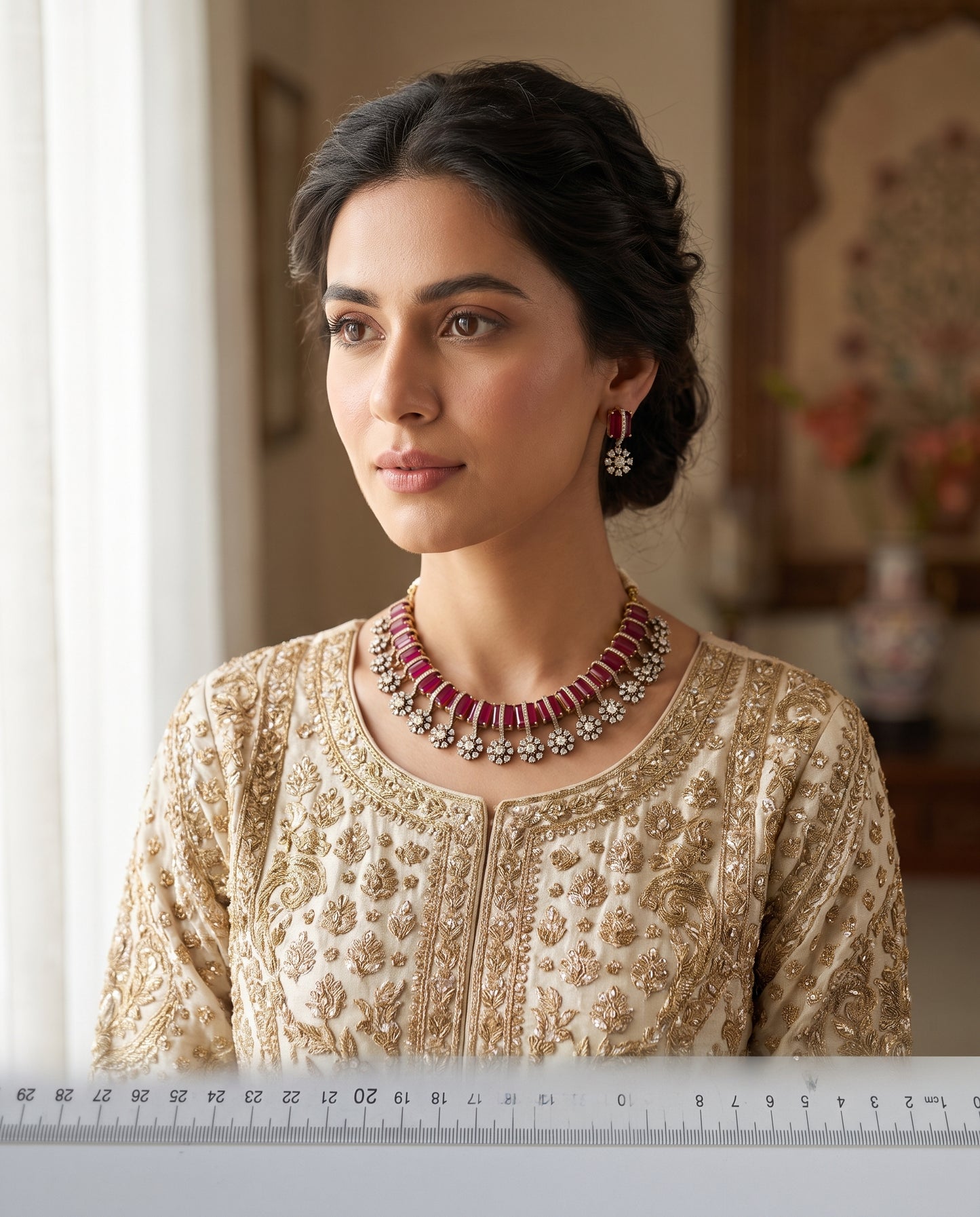 Ishita · Antique Ruby AD Set | Allure Jewelry by Rushi