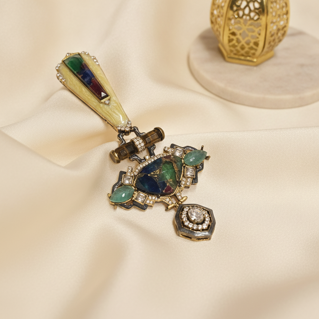 Zoya · Multi · stone Dangle Earrings | Allure Jewelry by Rushi